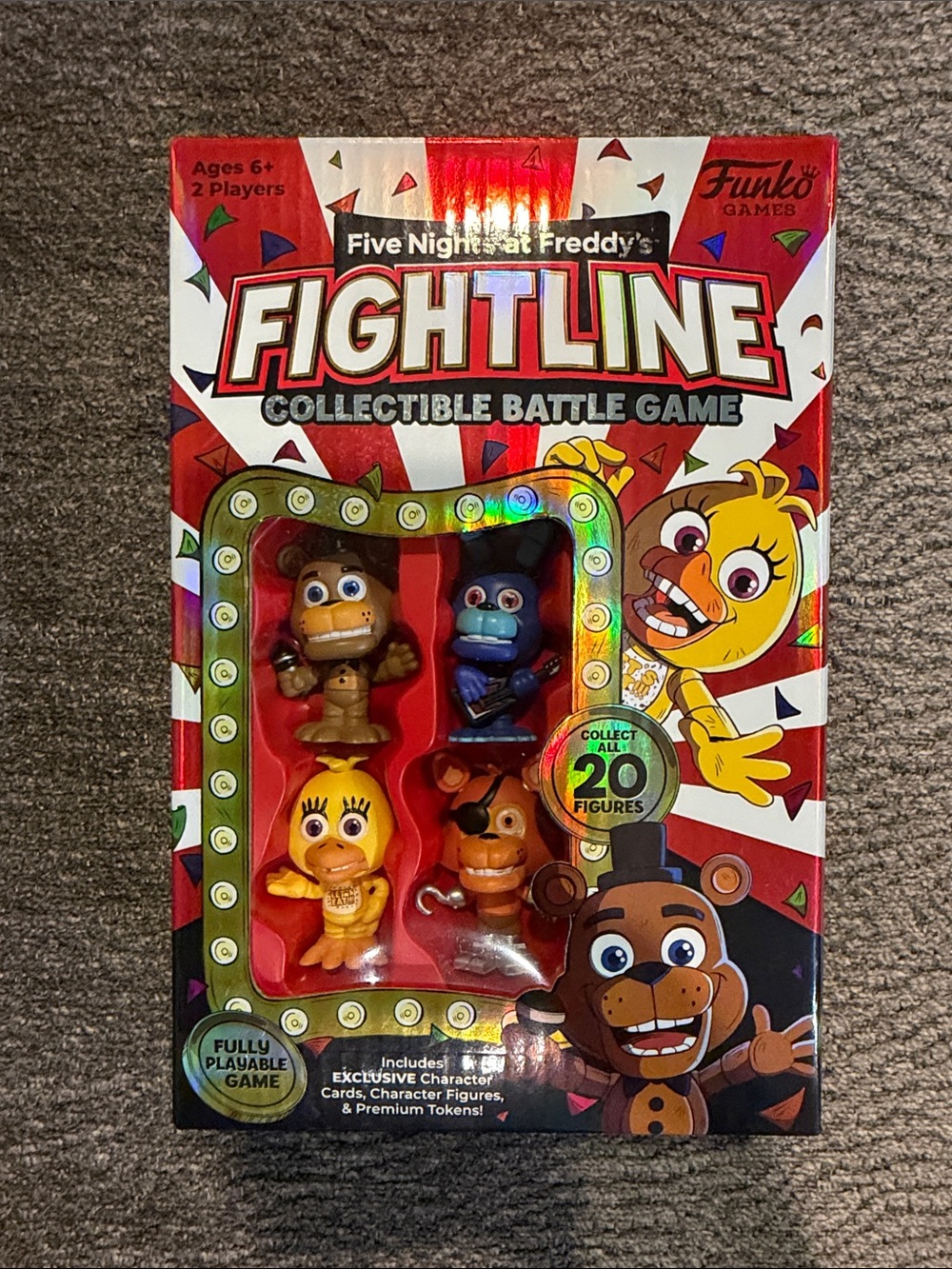 Funko Games Five Nights At Freddy’s Fightline Collectible Battle Game